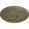 Ekena Millwork Baile Ceiling Medallion (Fits Canopies up to 3 1/4"), 20"OD x 1 5/8"P, Witch Hazel Crackle CM20BLWHC - alternate 2
